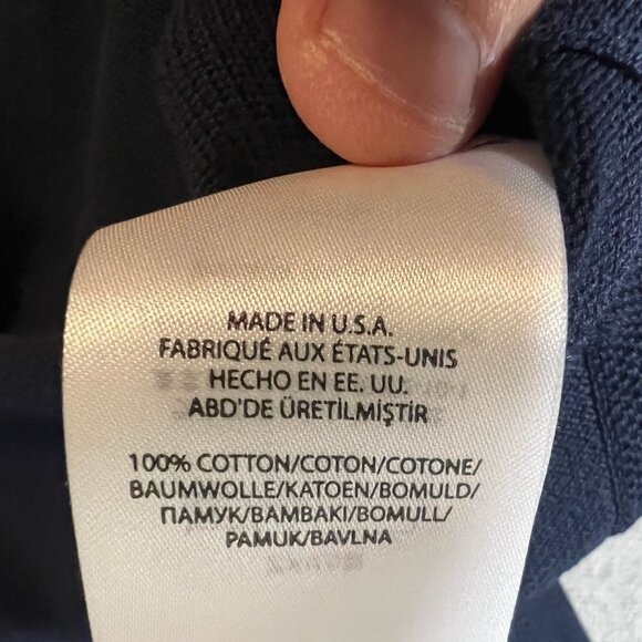 Ralph Lauren Mens XXL Navy & Blue Striped Polo Shirt - Picture 7 of 8